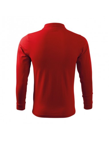 Malfini Ανδρική Διαφημιστική Μπλούζα Μακρυμάνικη σε Κόκκινο Χρώμα MLI-21107