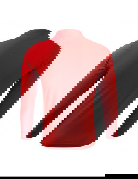 Polo shirt Malfini Single J LS M MLI21107 red