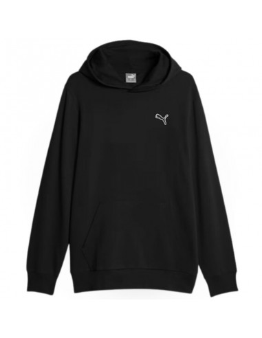 Puma Ανδρικό Φούτερ με Κουκούλα Μαύρο 675978-01