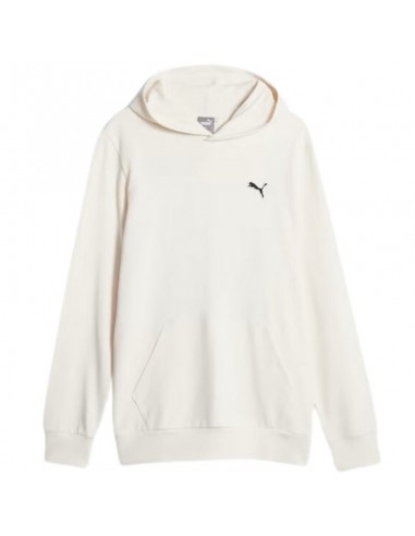 Puma Better Essentials Ανδρικό Φούτερ με Κουκούλα Λευκό 675978-99