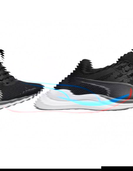 Puma Reflect Lite 378768-09 Ανδρικά Αθλητικά Παπούτσια Running Μαύρα