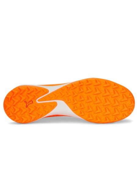 Puma Ultra Eltimate Cage TT 107210-01 Χαμηλά Ποδοσφαιρικά Παπούτσια με Σχάρα Ultra Orange / White / Blue Glimmer
