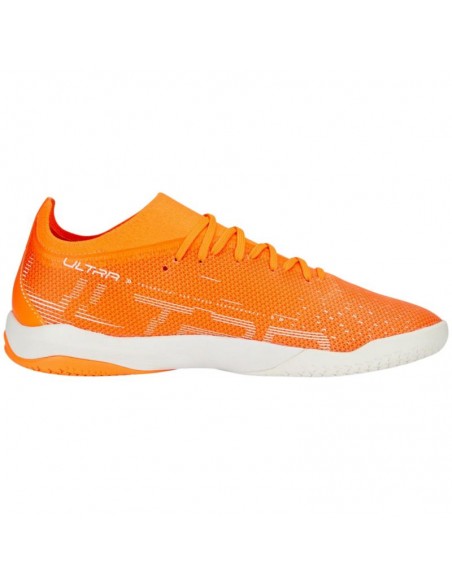 Puma Ultra Match IT 107221-01 Χαμηλά Ποδοσφαιρικά Παπούτσια Σάλας Ultra Orange / White / Blue Glimmer