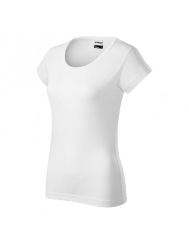 Rimeck Γυναικείο Διαφημιστικό T-shirt Κοντομάνικο σε Λευκό Χρώμα MLI-R0400