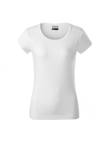 Rimeck Γυναικείο Διαφημιστικό T-shirt Κοντομάνικο σε Λευκό Χρώμα MLI-R0400