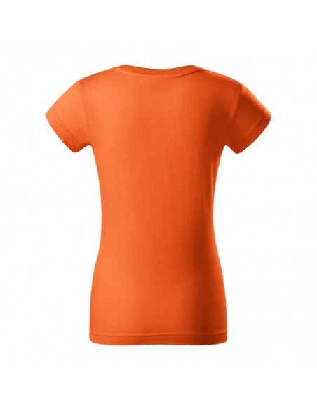Rimeck Γυναικείο Διαφημιστικό T-shirt Κοντομάνικο σε Πορτοκαλί Χρώμα MLI-R0411