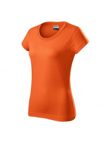Rimeck Γυναικείο Διαφημιστικό T-shirt Κοντομάνικο σε Πορτοκαλί Χρώμα MLI-R0411