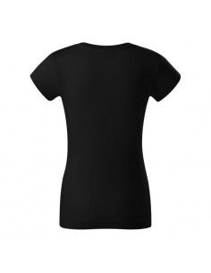 Rimeck Γυναικείο Διαφημιστικό T-shirt Κοντομάνικο σε Μαύρο Χρώμα MLI-R0201 2