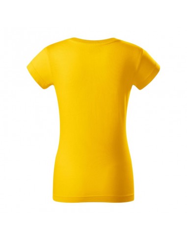Rimeck Γυναικείο Διαφημιστικό T-shirt Κοντομάνικο σε Κίτρινο Χρώμα MLI-R0204