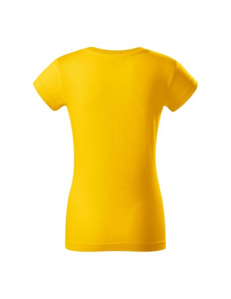 Rimeck Γυναικείο Διαφημιστικό T-shirt Κοντομάνικο σε Κίτρινο Χρώμα MLI-R0204