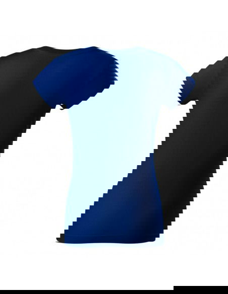 Rimeck Γυναικείο Διαφημιστικό T-shirt Κοντομάνικο σε Navy Μπλε Χρώμα MLI-R0205