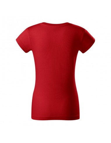 Rimeck Γυναικείο Διαφημιστικό T-shirt Κοντομάνικο σε Κόκκινο Χρώμα MLI-R0207