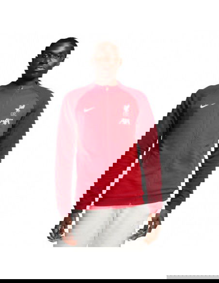 Nike Liverpool FC Academy Pro Ανδρική Φούτερ Ζακέτα Μπορντό DJ9666-609