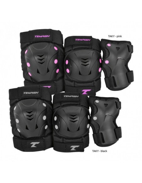 Tempish Taky 102000070 Σετ Προστατευτικών για Rollers Μαύρο