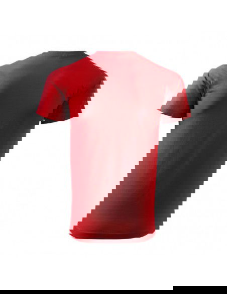 Malfini Ανδρικό Διαφημιστικό T-shirt Κοντομάνικο σε Κόκκινο Χρώμα MLI-F3707