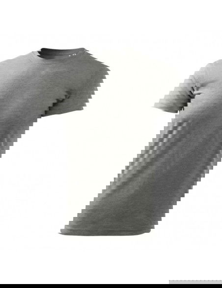 Malfini Ανδρικό Διαφημιστικό T-shirt Κοντομάνικο σε Γκρι Χρώμα MLI-F3712