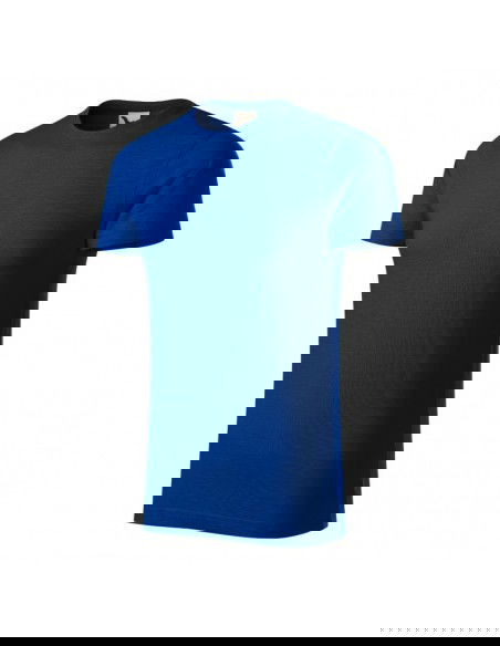 Malfini Ανδρικό Διαφημιστικό T-shirt Κοντομάνικο σε Μπλε Χρώμα MLI-17305