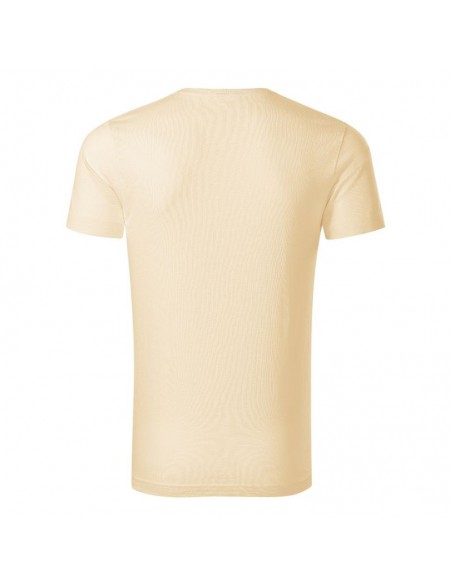 Malfini Ανδρικό Διαφημιστικό T-shirt Κοντομάνικο σε Μπεζ Χρώμα MLI-17321