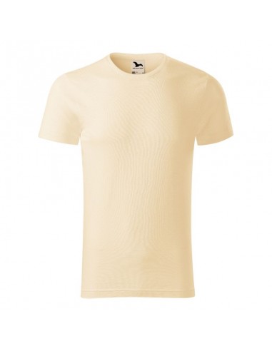 Malfini Ανδρικό Διαφημιστικό T-shirt Κοντομάνικο σε Μπεζ Χρώμα MLI-17321
