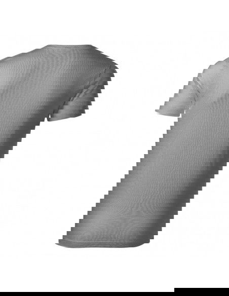 Malfini Ανδρικό Διαφημιστικό T-shirt Κοντομάνικο σε Γκρι Χρώμα MLI-17325