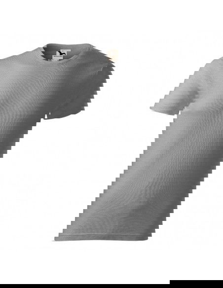 Malfini Ανδρικό Διαφημιστικό T-shirt Κοντομάνικο σε Γκρι Χρώμα MLI-17325