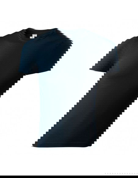 Malfini Ανδρικό Διαφημιστικό T-shirt Κοντομάνικο σε Navy Μπλε Χρώμα MLI-P7402