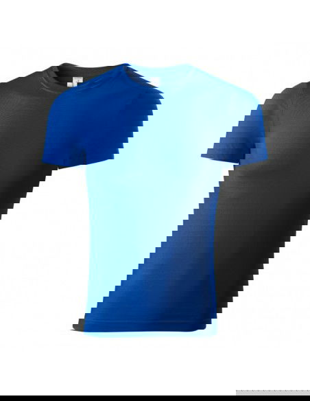 Malfini Ανδρικό Διαφημιστικό T-shirt Κοντομάνικο σε Μπλε Χρώμα MLI-P7405