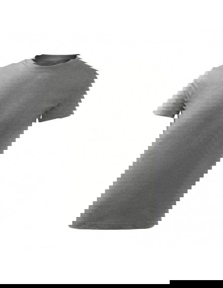 Tshirt Malfini Basic Free Jr MLIF3812 dark gray melange