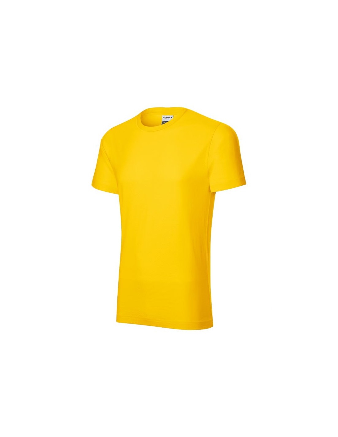 Rimeck Ανδρικό Διαφημιστικό T-shirt Κοντομάνικο σε Κίτρινο Χρώμα MLI-R0304