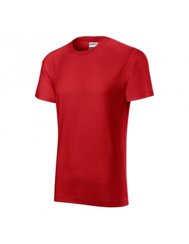 Rimeck Ανδρικό Διαφημιστικό T-shirt Κοντομάνικο σε Κόκκινο Χρώμα MLI-R0307