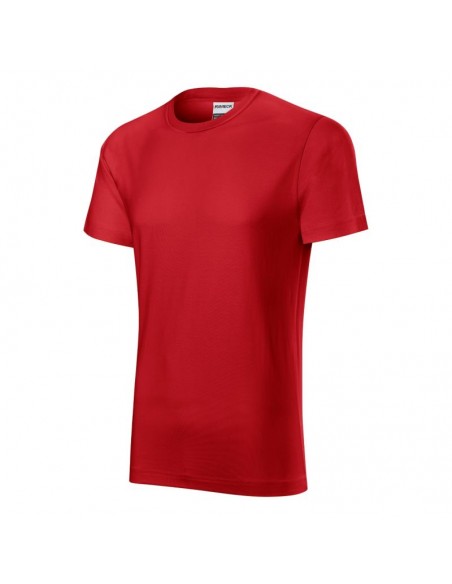 Rimeck Ανδρικό Διαφημιστικό T-shirt Κοντομάνικο σε Κόκκινο Χρώμα MLI-R0307