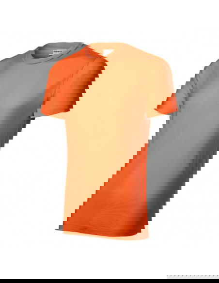 Rimeck Γυναικείο Διαφημιστικό T-shirt Κοντομάνικο σε Πορτοκαλί Χρώμα MLI-R0411