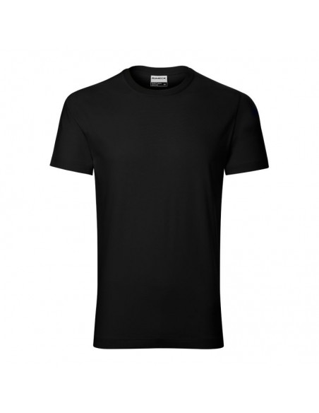 Rimeck Ανδρικό Διαφημιστικό T-shirt Κοντομάνικο σε Μαύρο Χρώμα MLI-R0101