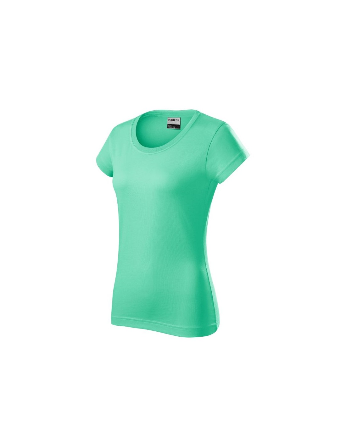 Rimeck Γυναικείο Διαφημιστικό T-shirt Κοντομάνικο σε Πράσινο Χρώμα MLI-R0295