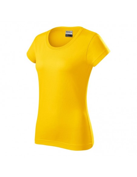 Rimeck Γυναικείο Διαφημιστικό T-shirt Κοντομάνικο σε Κίτρινο Χρώμα MLI-R0404