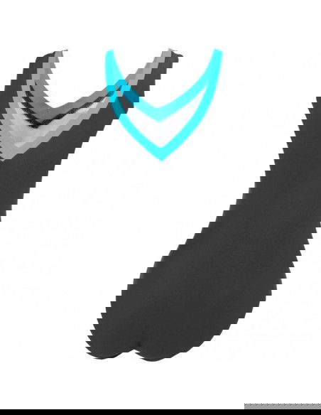 Crowell Angie Ολόσωμο Μαγιό με Ενίσχυση Γκρι