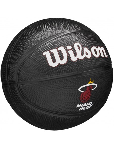 Wilson Tribute Miami Heat Mini Μπάλα Μπάσκετ Outdoor WZ4017607XB