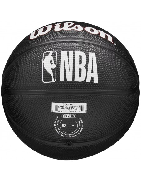 Wilson Tribute Miami Heat Mini Μπάλα Μπάσκετ Outdoor WZ4017607XB