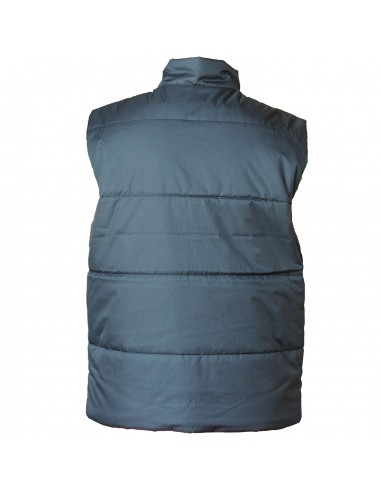 Skechers Αμάνικο Ανδρικό Μπουφάν Μπλε JA21-BLK