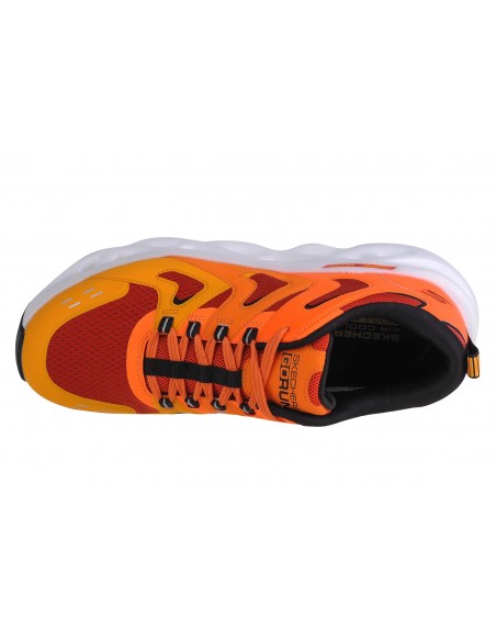 Skechers GO Run Swirl 220301-ORG Ανδρικά Αθλητικά Παπούτσια Running Πορτοκαλί