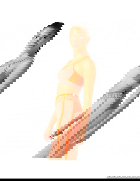 ASICS Training Γυναικείο Cropped Κολάν Ψηλόμεσο Πορτοκαλί 2032B789-800