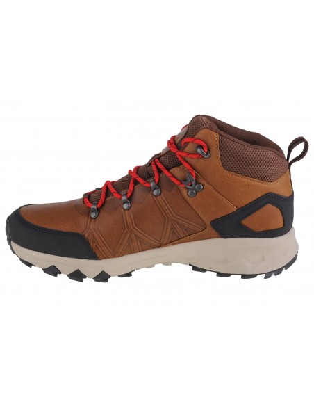 Columbia Peakfreak II 2044251-286 Ανδρικά Ορειβατικά Παπούτσια Αδιάβροχα Καφέ