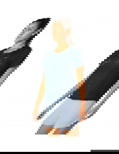 ASICS Ventilate SS Γυναικεία Αθλητική Μπλούζα Κοντομάνικη Navy Μπλε 2012C033-401