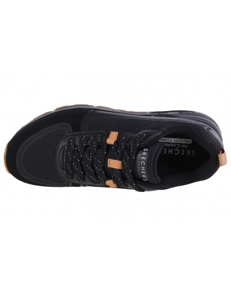 Skechers Uno-Layover Ανδρικά Sneakers Μαύρα 183010-BBK