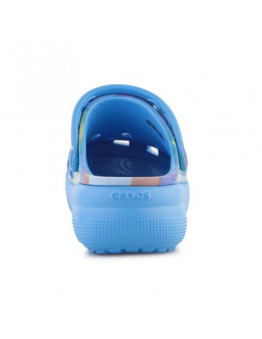 Crocs Παιδικά Παπουτσάκια Θαλάσσης Classic Tie Dye 208083-4KT Μπλε
