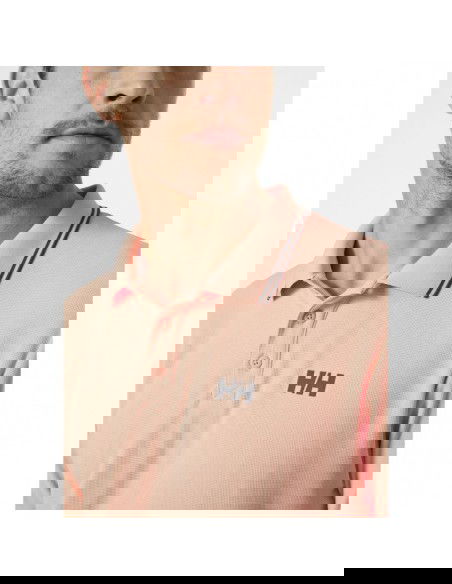 Helly Hansen Ανδρικό T-shirt Polo Ροζ 34068-058