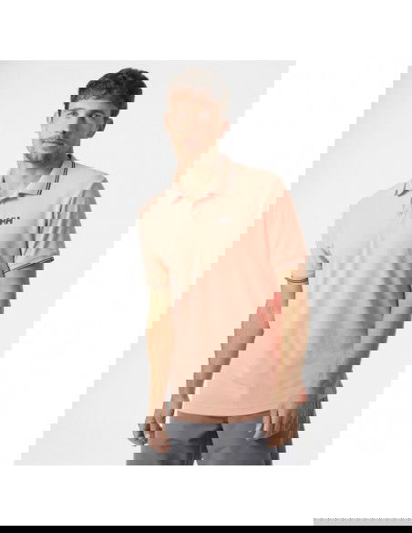 Helly Hansen Ανδρικό T-shirt Polo Ροζ 34068-058