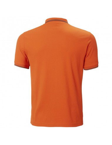 Helly Hansen Kos Ανδρικό T-shirt Κοντομάνικο Polo Πορτοκαλί 34068 301