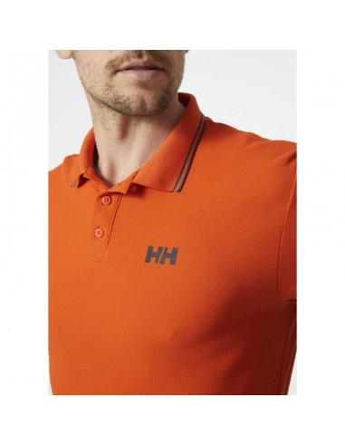 Helly Hansen Kos Ανδρικό T-shirt Κοντομάνικο Polo Πορτοκαλί 34068 301