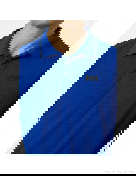 Helly Hansen Kos Ανδρικό T-shirt Polo Μπλε 34068-607